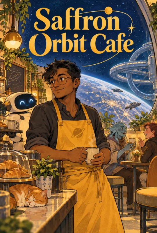 Saffron Orbit Cafe