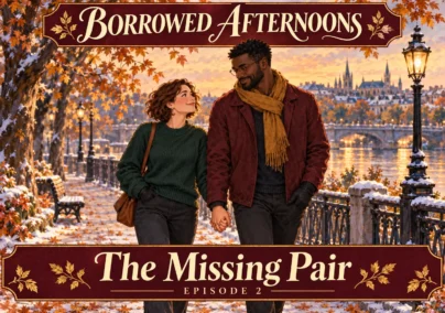 Borrowed Afternoons — Episode 2: The Missing Pair. Tailored episode cover.