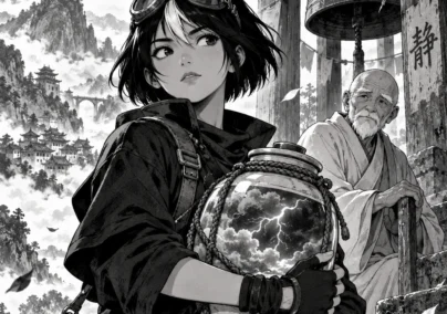 Borrowed Thunder, chapter 1 cover.
