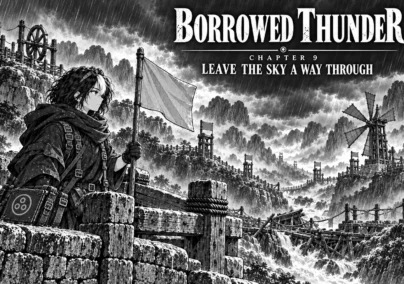 Borrowed Thunder, Chapter 9: Leave the Sky a Way Through. Neri signals as the natural front reaches the valley.