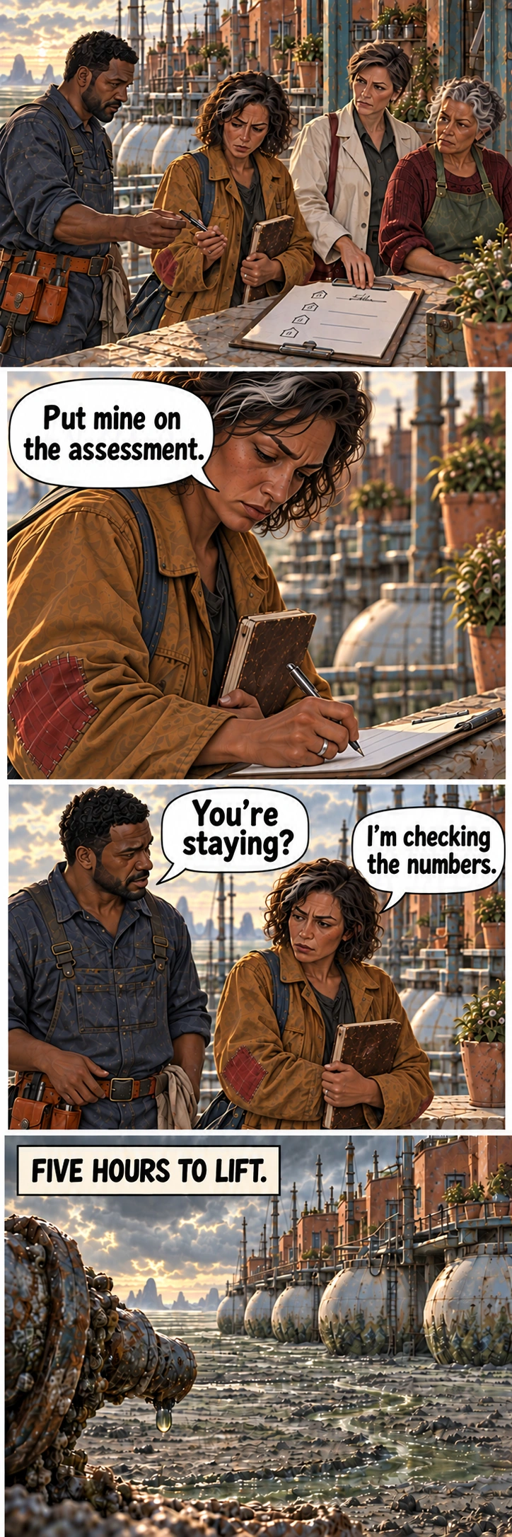 The Spare Key, sequence 12. Full description and dialogue in the accessible transcript.