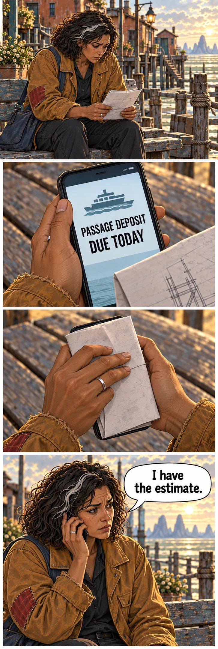 The Price of Staying, sequence 7: The cost outside.
