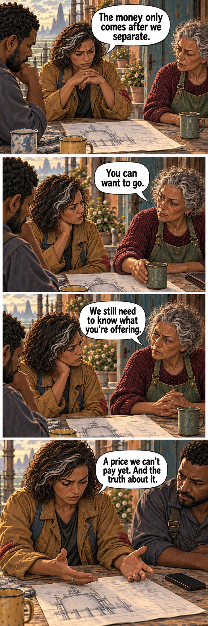 The Price of Staying, sequence 13: Still a choice.