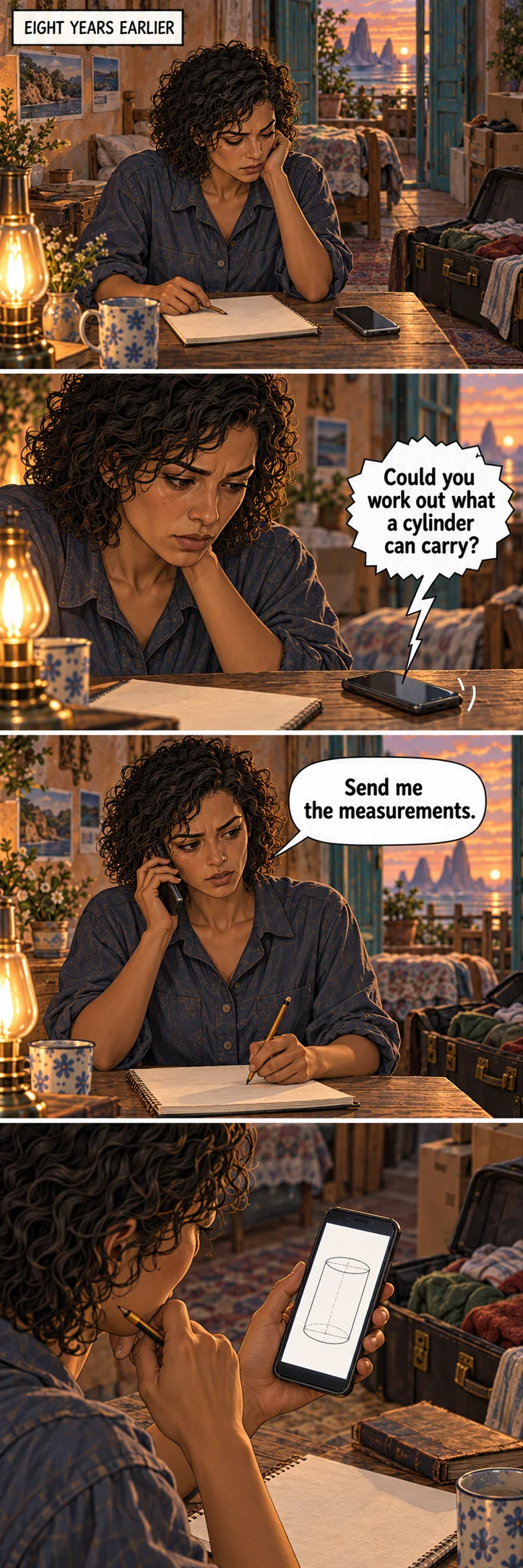 Everything Sela Omitted, sequence 4: A small question.