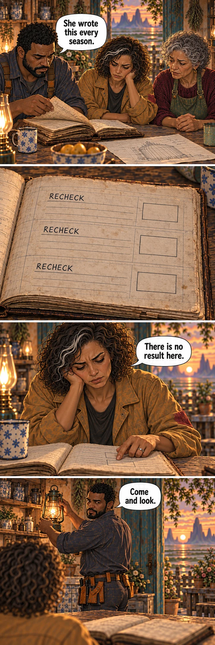 Everything Sela Omitted, sequence 7: The unfinished entries.