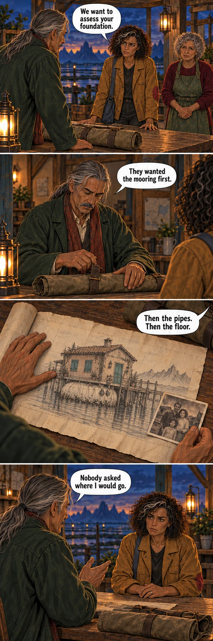 The Empty House, sequence 5: What they took first.