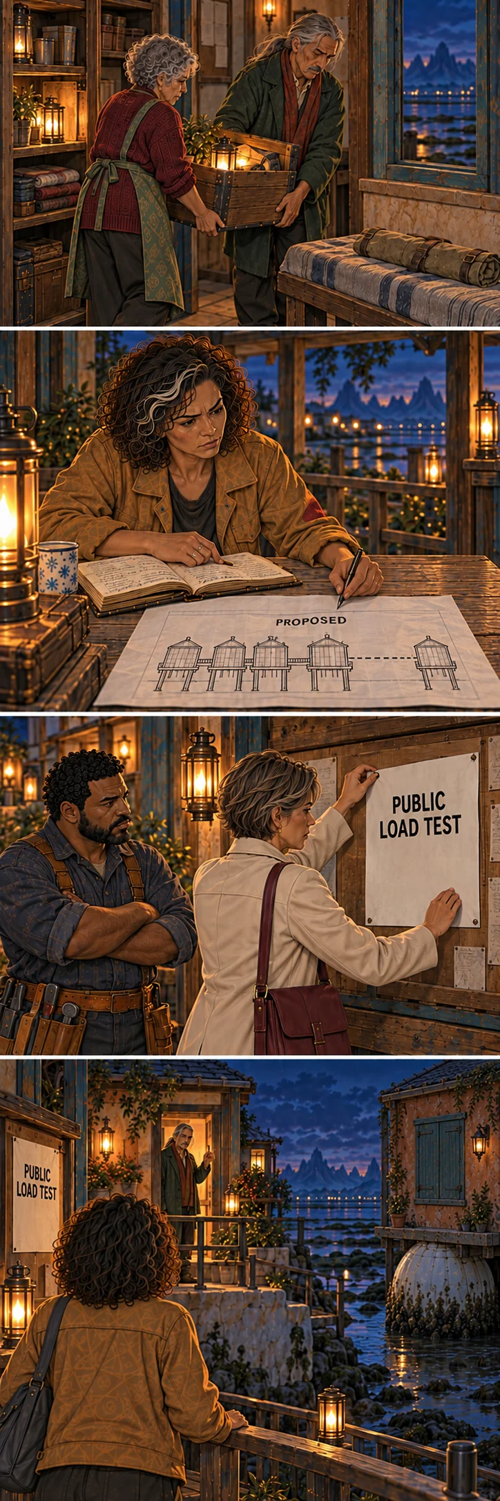 The Empty House, sequence 15: Ready to be measured.