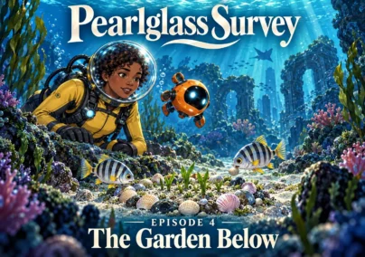 Pearlglass Survey — Episode 4: The Garden Below. Tailored episode cover.