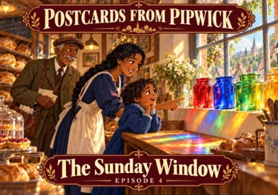 Postcards from Pipwick — Episode 4: The Sunday Window. Tailored episode cover.