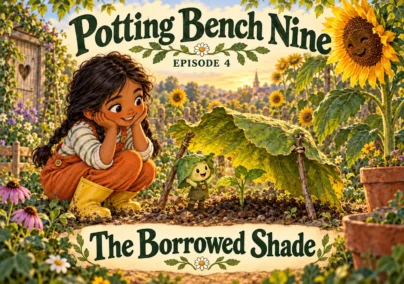 Potting Bench Nine — Episode 4: The Borrowed Shade. Tailored episode cover.