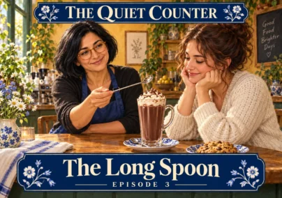 The Quiet Counter — Episode 3: The Long Spoon. Tailored episode cover.