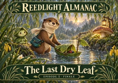 Reedlight Almanac — Episode 5: The Last Dry Leaf. Tailored episode cover.