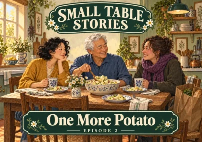 Small Table Stories — Episode 2: One More Potato. Tailored episode cover.